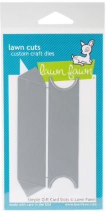 Simple Gift Card Slots - Lawn Fawn Craft Die