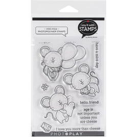 Mini Mice - PhotoPlay Say It With Stamps Photopolymer Stamps