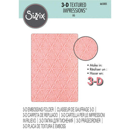 Geometric Flowers - Sizzix 3D Textured Impressions
