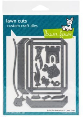 Build-A-Aquarium - Lawn Fawn Craft Die