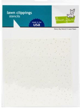 Starry Sky - Lawn Fawn Clippings Stencil