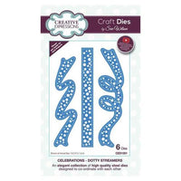 Dies by Sue Wilson Celebrations Collection Dotty Streamers