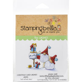 Christmas Card Gnomes - Stamping Bella Cling Stamps