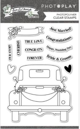 Love & Cherish - PhotoPlay Photopolymer Stamp
