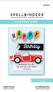 Open Road Open Road - Spellbinders Etched Dies