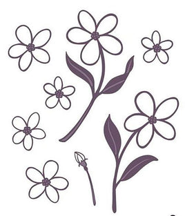 Sue Wilson Dies - Finishing Touches Collection - Scribble Flowers