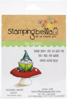 Reading Gnome -Stamping Bella Cling Stamps