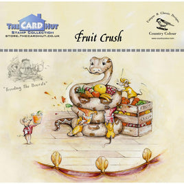 The Card Hut Clear Stamps 4"X6"   Treading The Boards - Fruit Crush