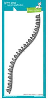 Slimline Forest Border - Lawn Fawn Craft Die