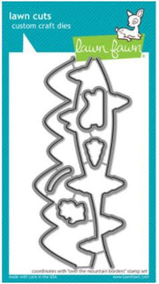 Over The Mountain Borders - Lawn Fawn Craft Die