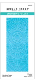 Mandala Flower - Be Bold - Spellbinders Embossing Folder