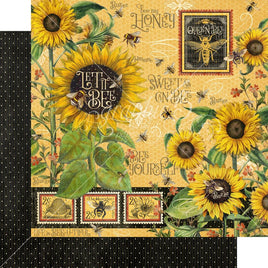 Let It Bee - Let It Be Double-Sided Cardstock 12"X12"