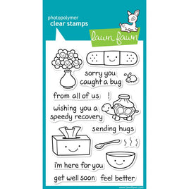 On The Mend -Lawn Fawn Clear Stamps 4"X6"