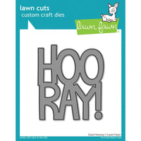 Giant Hooray - Lawn Cuts Custom Craft Die