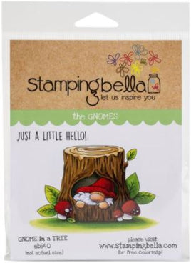 Gnome In A Tree - Stamping Bella Cling Stamps