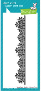 Snowflake Border - Lawn Cuts Custom Craft Die