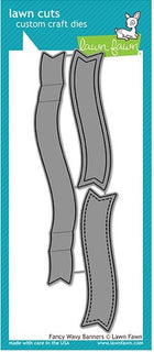 Fancy Wavy Banners - Lawn Fawn Craft Dies