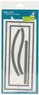 Large Slimline W/Sliders - Lawn Fawn Craft Die