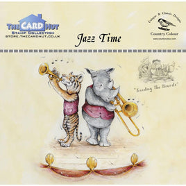 The Card Hut Clear Stamps 4"X6"   Treading The Boards - Jazz Time