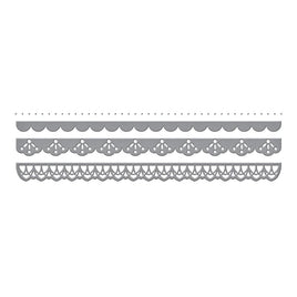 Spellbinders Etched Dies  Romantic Slimline Borders