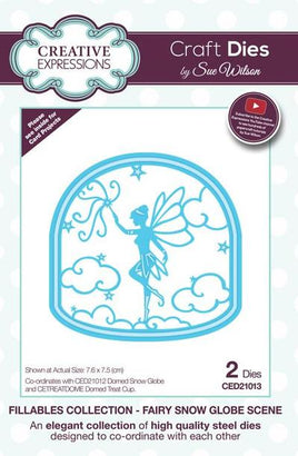 Fillables Collection Fairy Snow Globe Scene Die