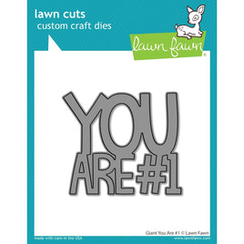 Giant You Are #1 - Lawn Cuts Custom Craft Die