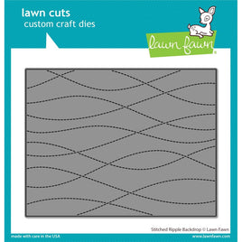 Stitched Ripple Backdrop - Lawn Cuts Custom Craft Die
