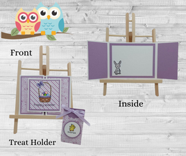 Happy Easter Gate Fold Card and Treat Holder  - March 22 @ 1PM
