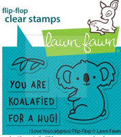 I Love You (Calyptus) - Lawn Fawn Clear Stamps 3"X2"