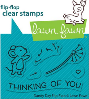Dandy Day Flip-Flop - Lawn Fawn Clear Stamps 3