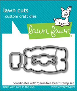 Germ-Free Bear - Lawn Cuts Custom Craft Die