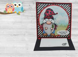 Ladybug Gnome Easel Technique Card - Friday, March 31st,  2023 @ 1 pm