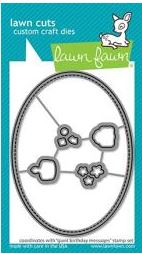 Lawn Cuts Custom Craft Die-Giant Birthday Messages