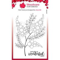 Singles Bubble Bloom Millie 4 in x 6 in Stamp by Creative Expressions