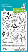 Mermaid for you - Lawn Fawn Clear Stamp