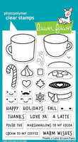Thanks a latte- Lawn Fawn Clear Stamp