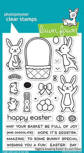 Eggstra amazing easter - Lawn Fawn Clear Stamp