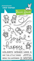 Mice on ice - Lawn Fawn Clear Stamp