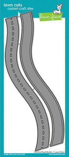 Slimline Road Border - Lawn Cuts Custom Craft Die