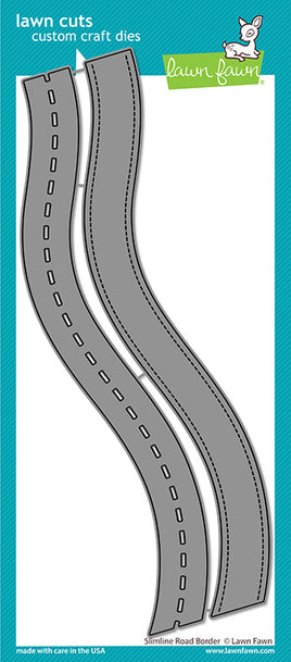 Slimline Road Border - Lawn Cuts Custom Craft Die