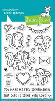 Lawn Fawn Scent with love stamps