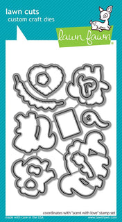 Lawn Cuts Custom Craft Die Scent With Love