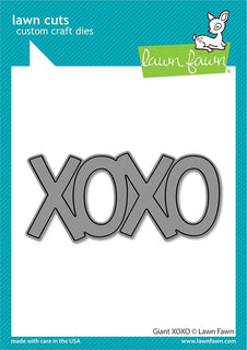 Lawn Cuts Custom Craft Die  Giant XOXO
