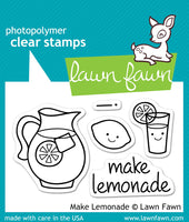 Make lemonade - Lawn Fawn Clear Stamp