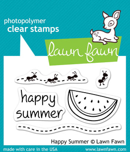 Happy summer - Lawn Fawn Clear Stamp