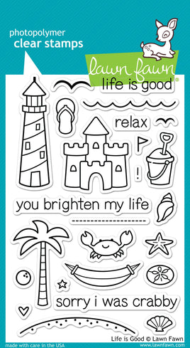 Lawn Fawn Life is good stamps
