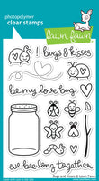 Bugs and kisses - Lawn Fawn Clear Stamp