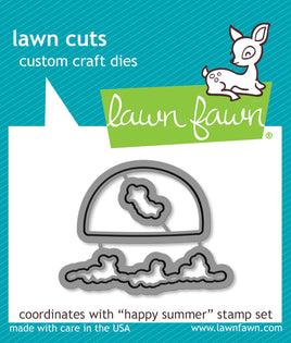 Happy summer - Lawn Fawn Craft Die