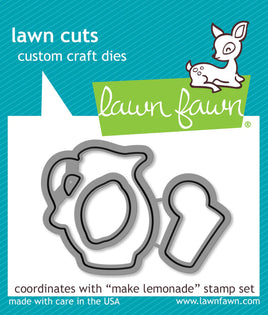 Make lemonade - Lawn Fawn Craft Die