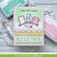 Lawn Fawn Clear Stamps 3"X2"  Cerealsly Awesome